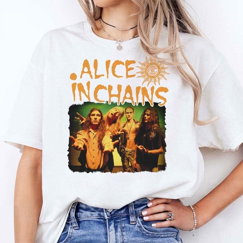 Alice In Chains Jar Of Flies Graphic Band Tee